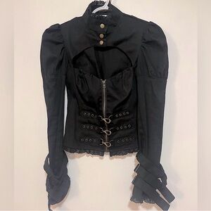 Spin doctor hot topic steampunk jacket